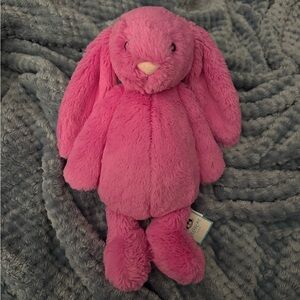 Jellycat Bashful Hot Pink Bunny Medium NWT